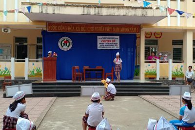 Tổ chức chuyên đề “Phòng chống đuối nước và tai nạn thương tích” cho các em học sinh năm học 2020- 2021